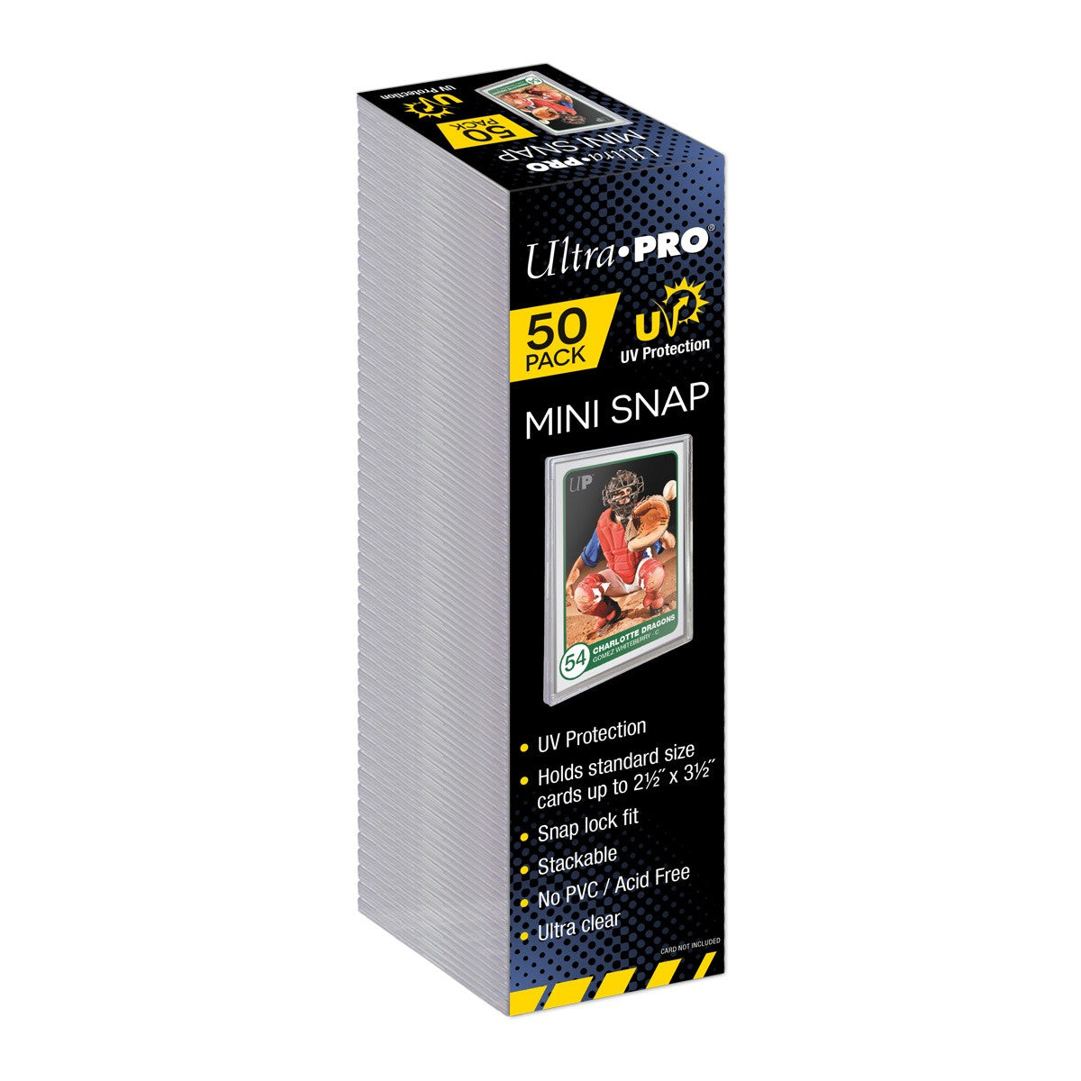 Acheter Ultra Pro - Protège Carte Rigide - Pack de 50 UV Mini-Snap Card  Holder - Top Loader - Relic – RelicTCG