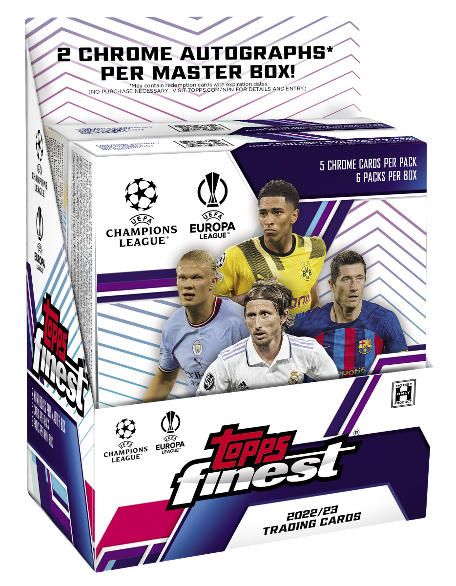 Acheter Topps UCC Finest Master Box 2022/2023 RelicTCG