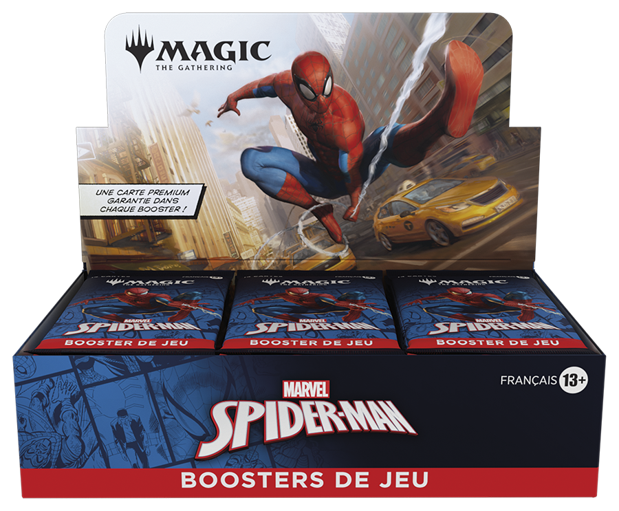Display de Boosters de jeu - Magic - Marvel's Spider-Man - FR