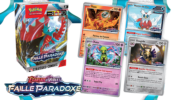 Pokémon JCC - Booster Ecarlate et Violet - EV04 - Faille Paradoxe