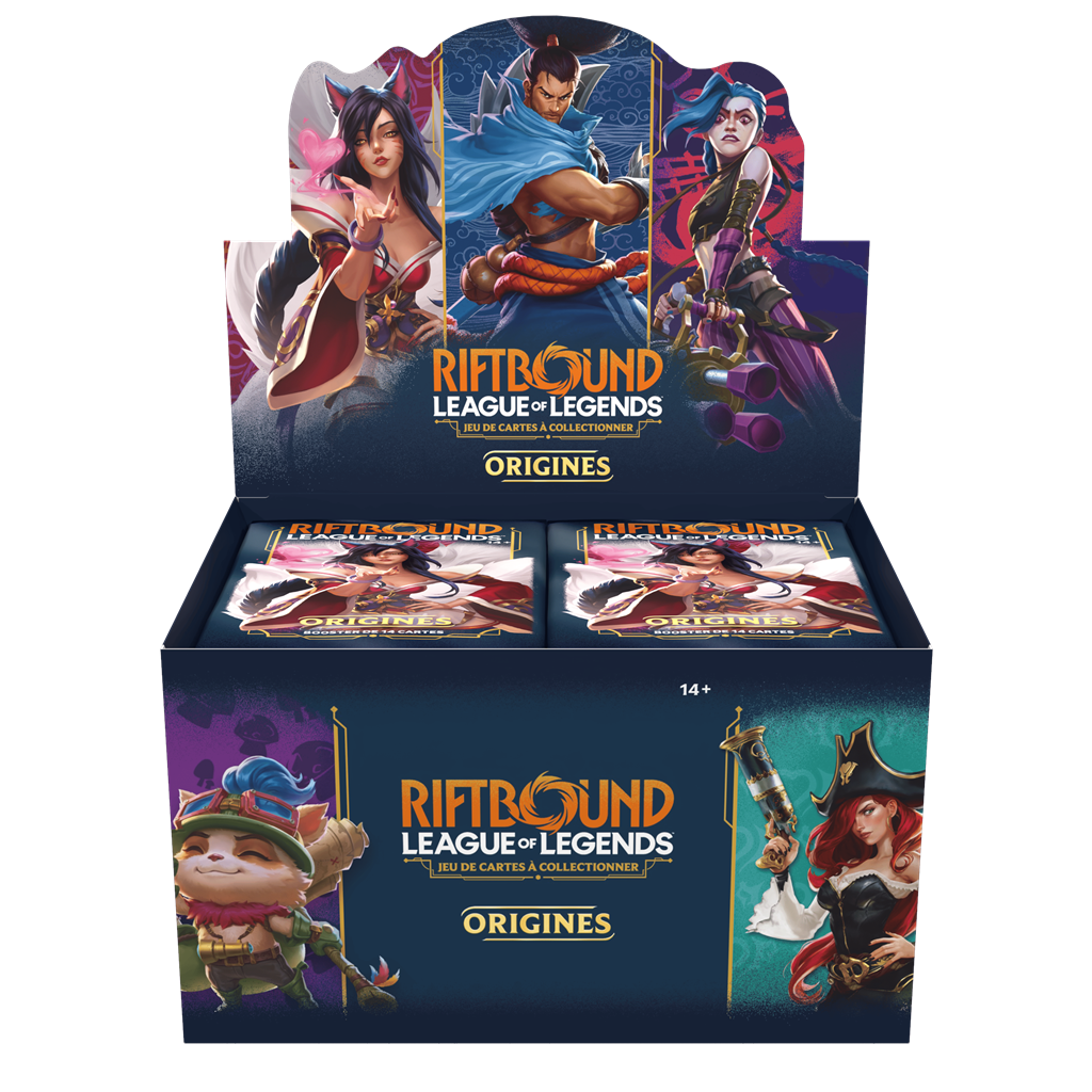 Display - League of Legends - Riftbound : Set 1 - Origines - FR