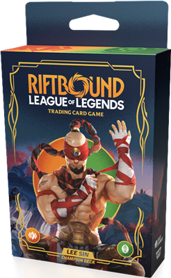 Deck Lee Sin - League of Legend - Riftbound : Set 1 - Origins - EN
