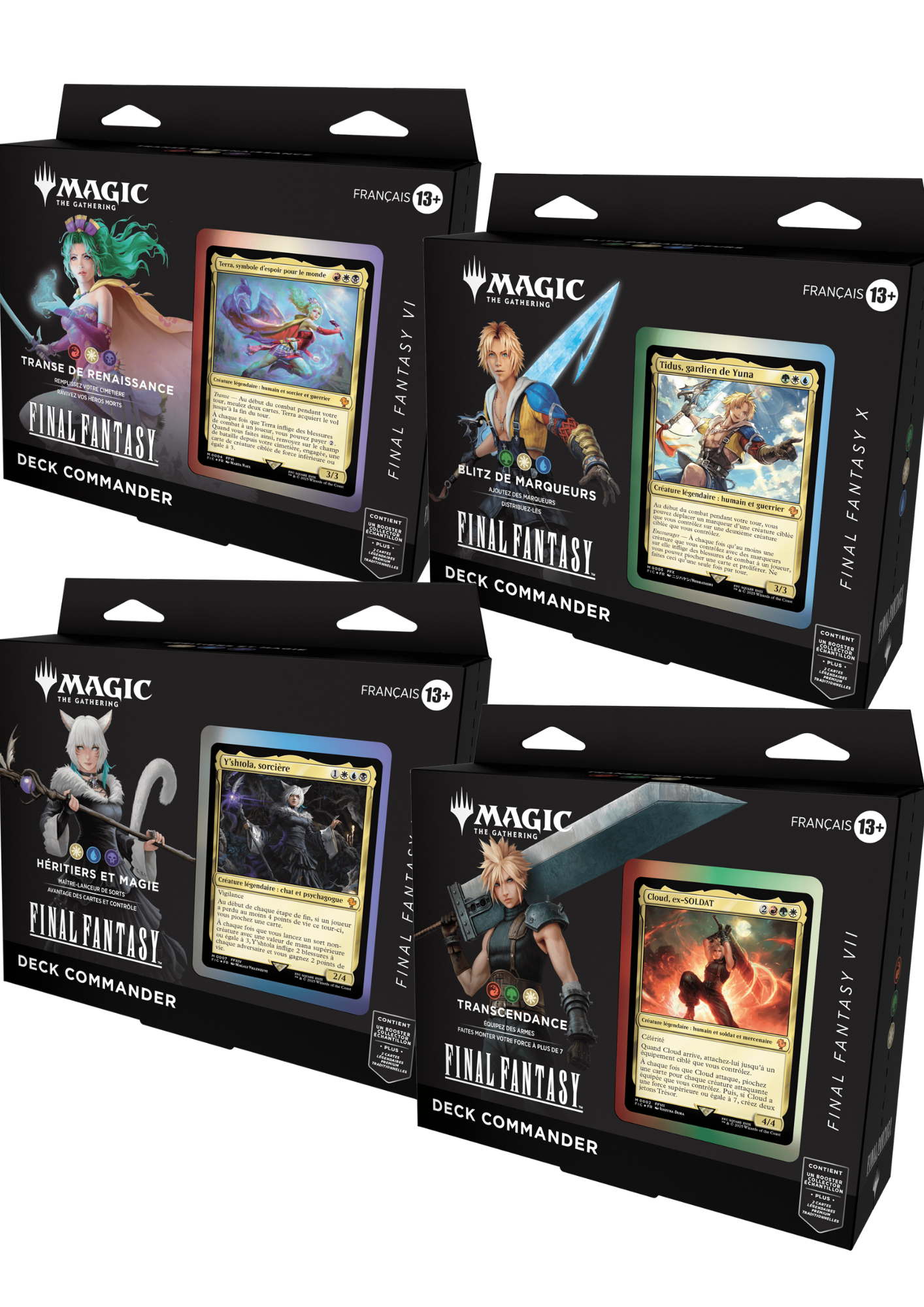 Acheter Lot De 4 Decks Commander Magic The Gathering Final Fantasy acheter-lot-de-4-decks-commander-magic-the-gathering-final-fantasy