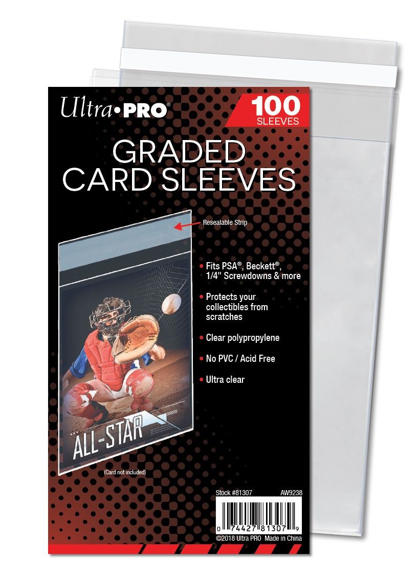 Ultra Pro - Team Bags - Protège-cartes Gradées Refermables (100)
