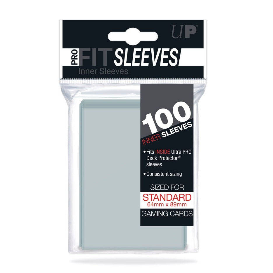Ultra Pro - Protèges Cartes Pro-Fit - Taille Standard - (100 Sleeves)