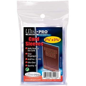 Ultra Pro - Protèges Cartes - Standard - Souple - Soft (100)