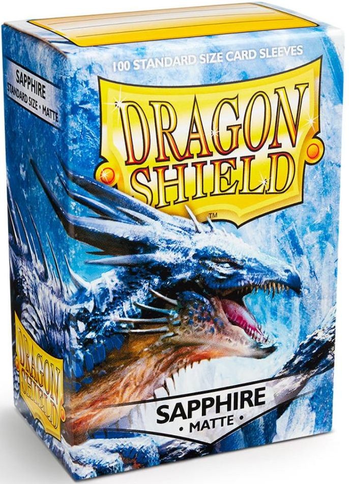 Dragon Shield Standard Sleeves - Matte Sapphire (100)