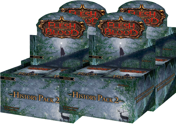 Case de 4 Displays - History Pack 2 Black Label - FR