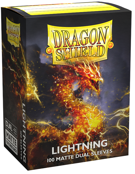 Dragon Shield Standard Sleeves - Dual Matte Lightning (100)